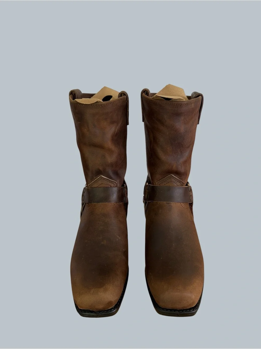 Frye NEW Youth Vintage Small Frye Pull On Harness Boots Size 1 #267071